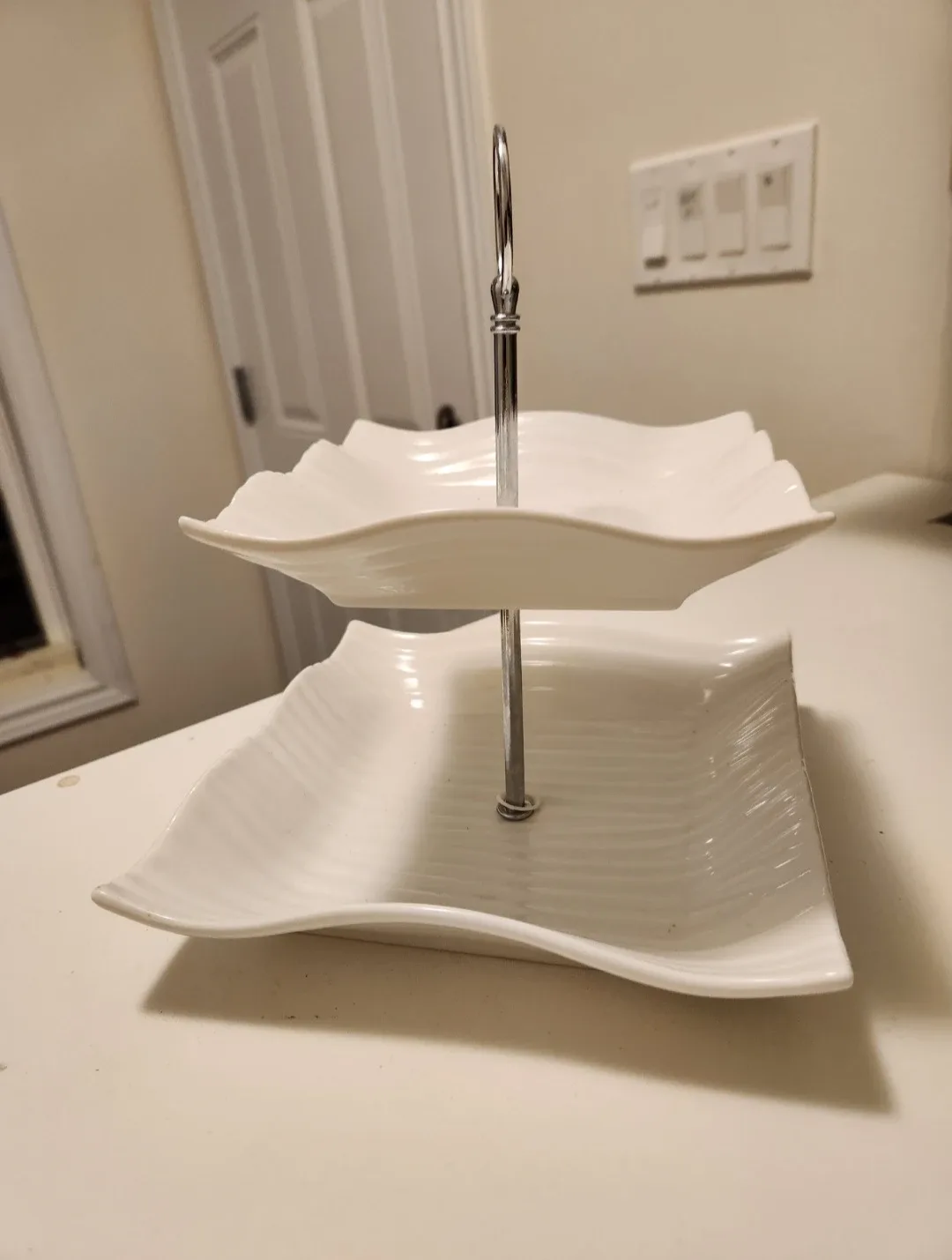 Two-Tiered Serving Stand