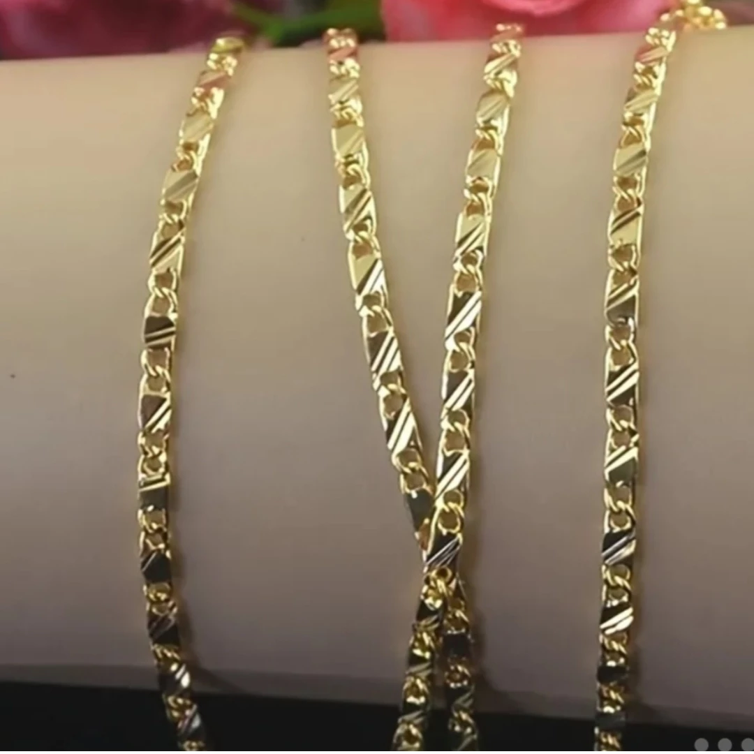 18K Gold  Plated Chain Necklace - photo 4
