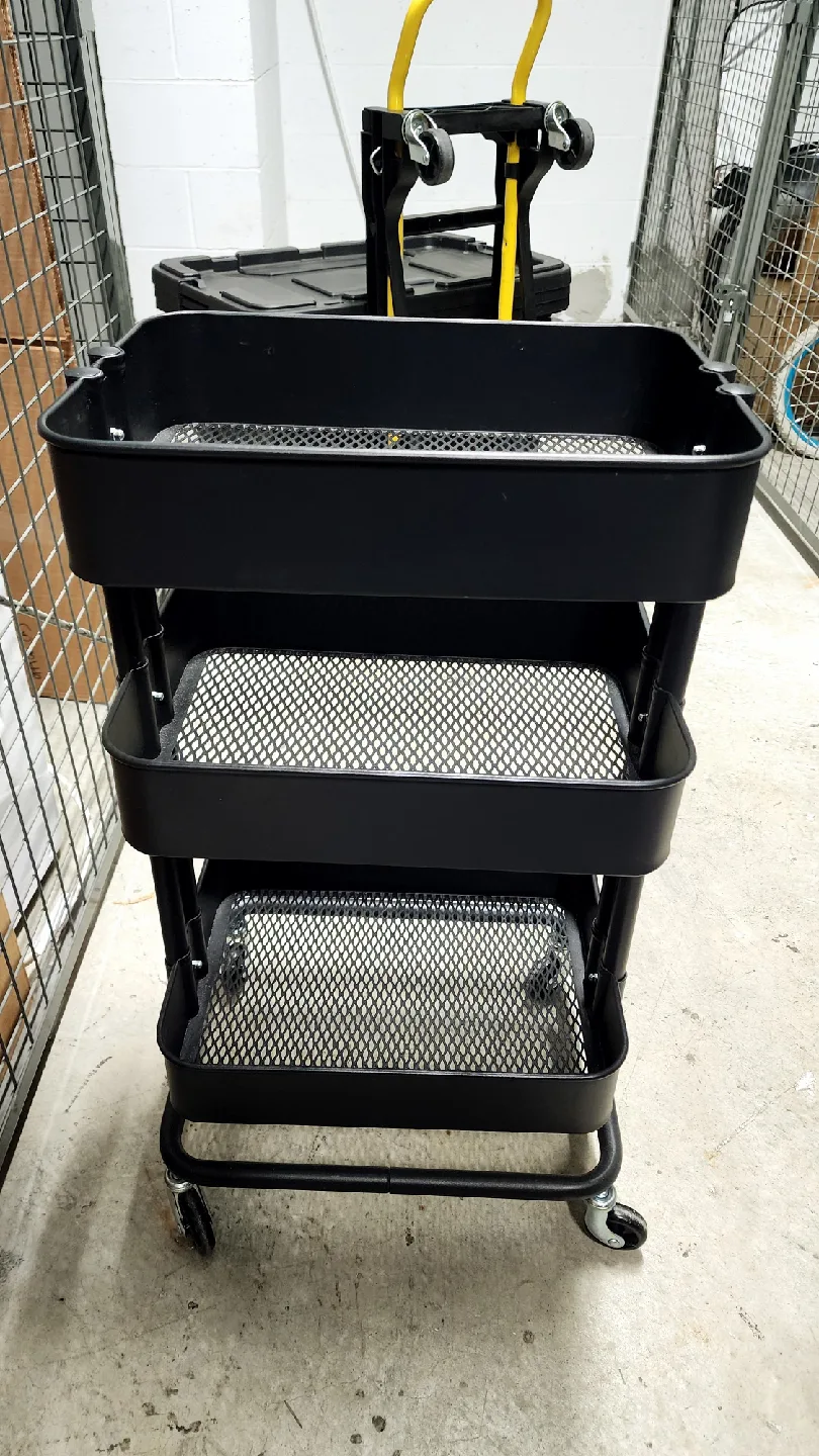 Ikea Raskog Utility Cart - Black