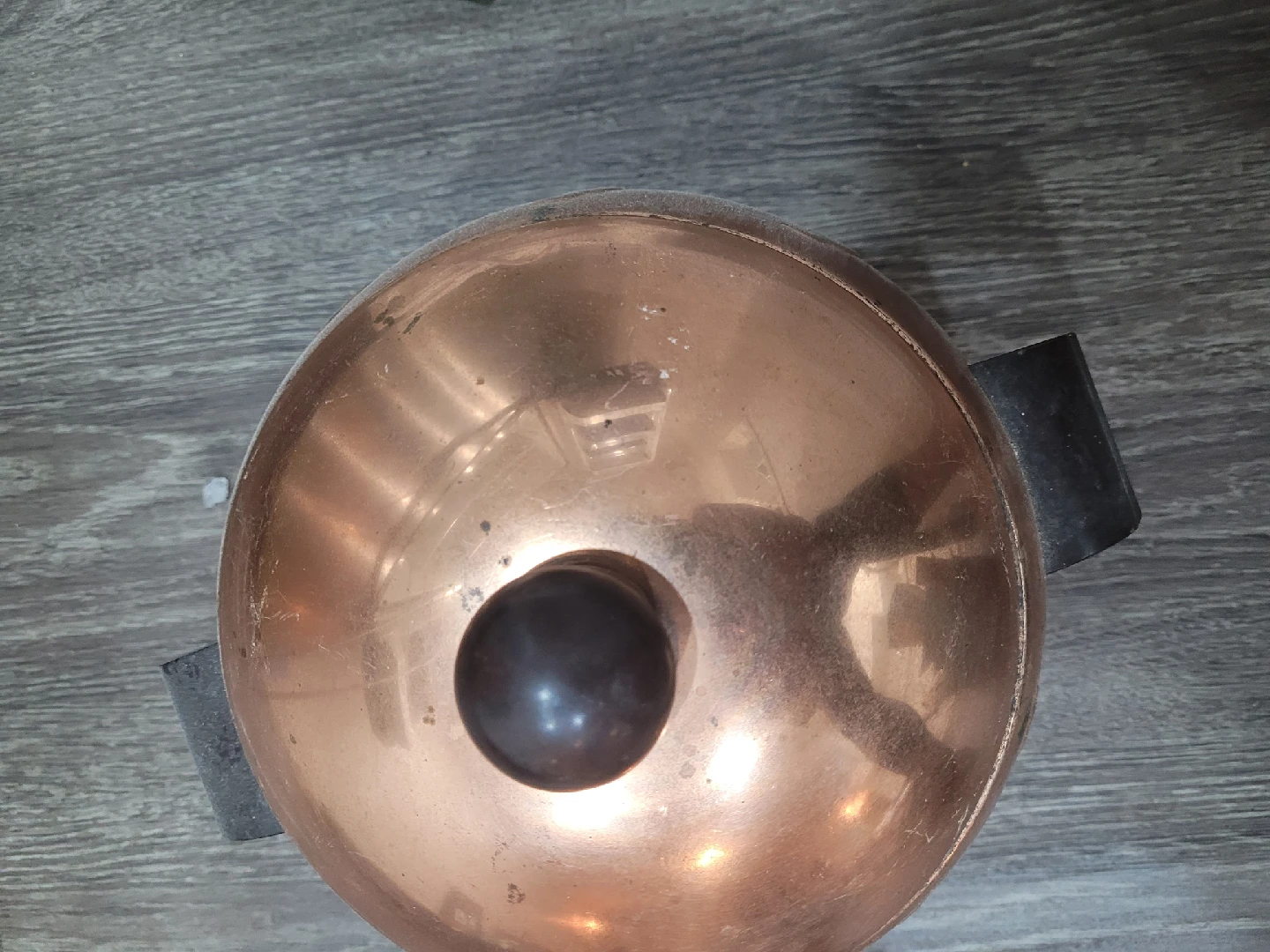 Vintage Copper ice bucket with Lid - photo 2