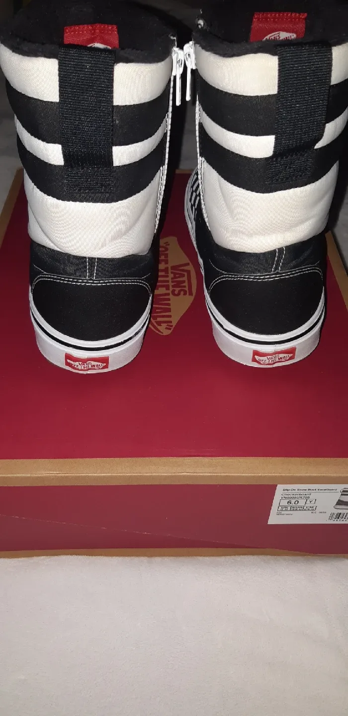 Vans Slip-On Snow Boot VansGuard Checkerboard - Size 6 Youth image indicator(3)