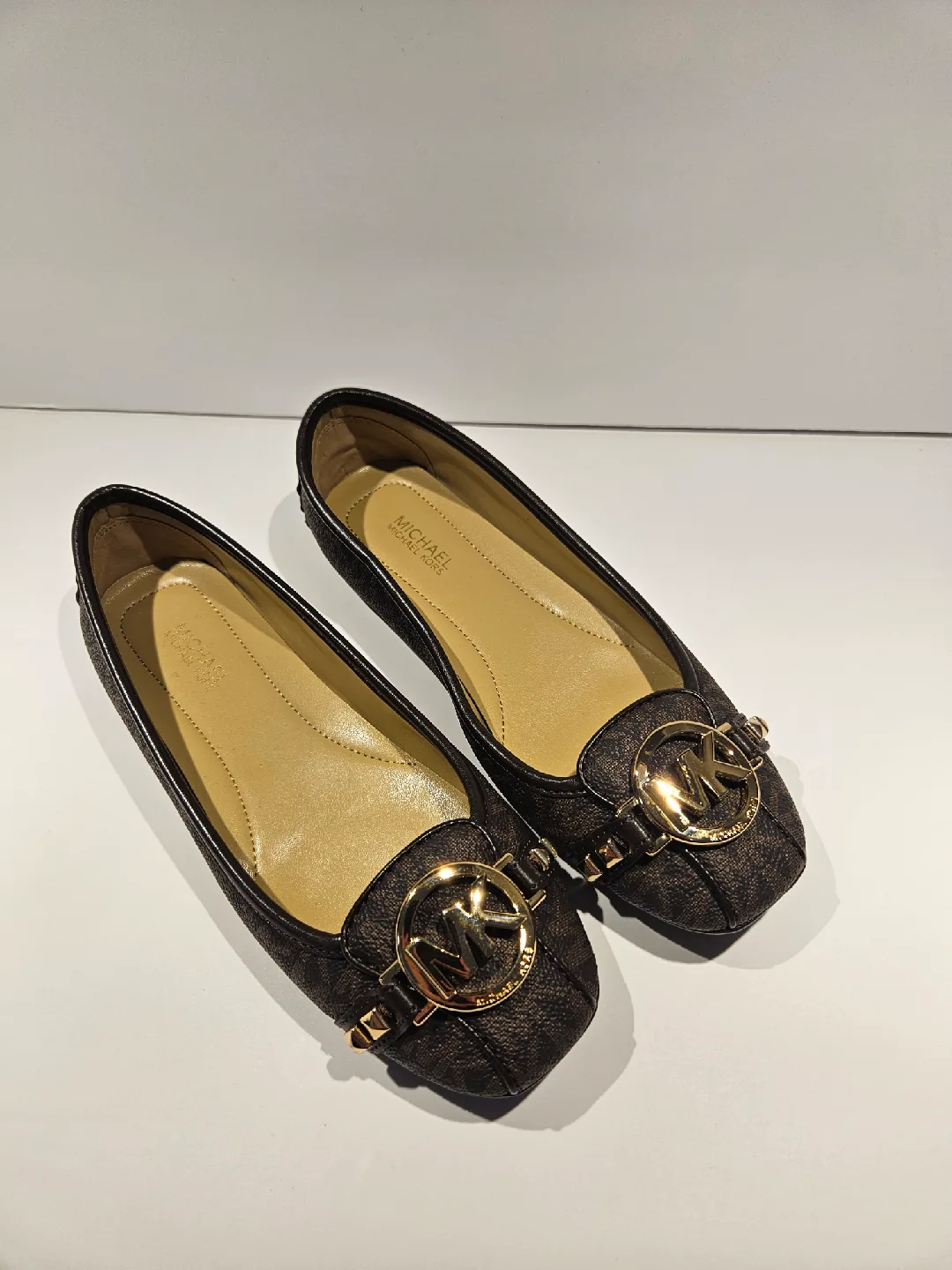 Michael Kors Fulton Moc Brown Loafers - Size 5.5 thumbnail