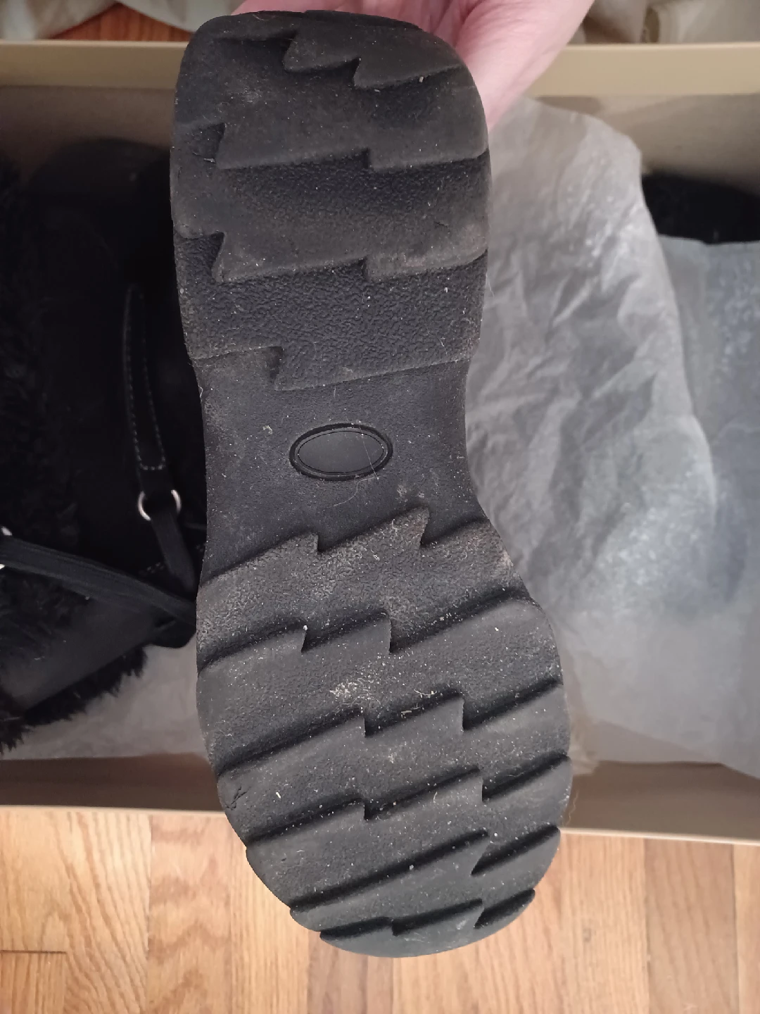 Naturalizer Foxee Black Suede Boots - Size 11 - photo 3