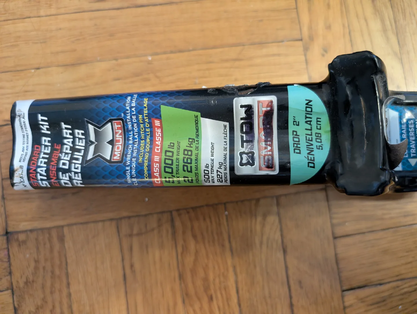 Hitch ball mount 2'' drop image indicator(2)