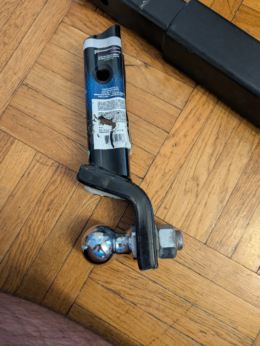 Hitch ball mount 2'' drop image indicator(3)