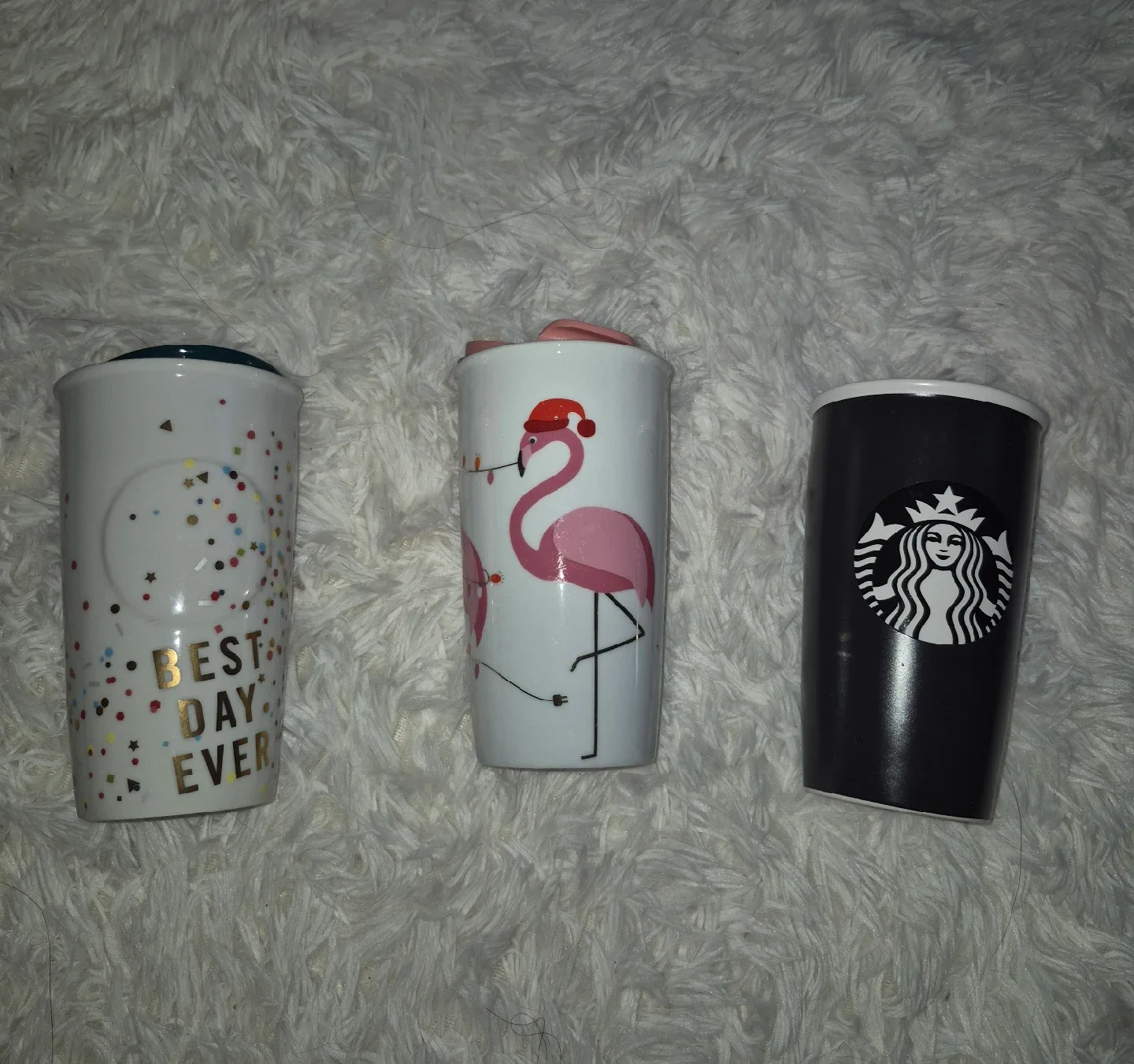 Various Starbucks Travel Mugs thumbnail