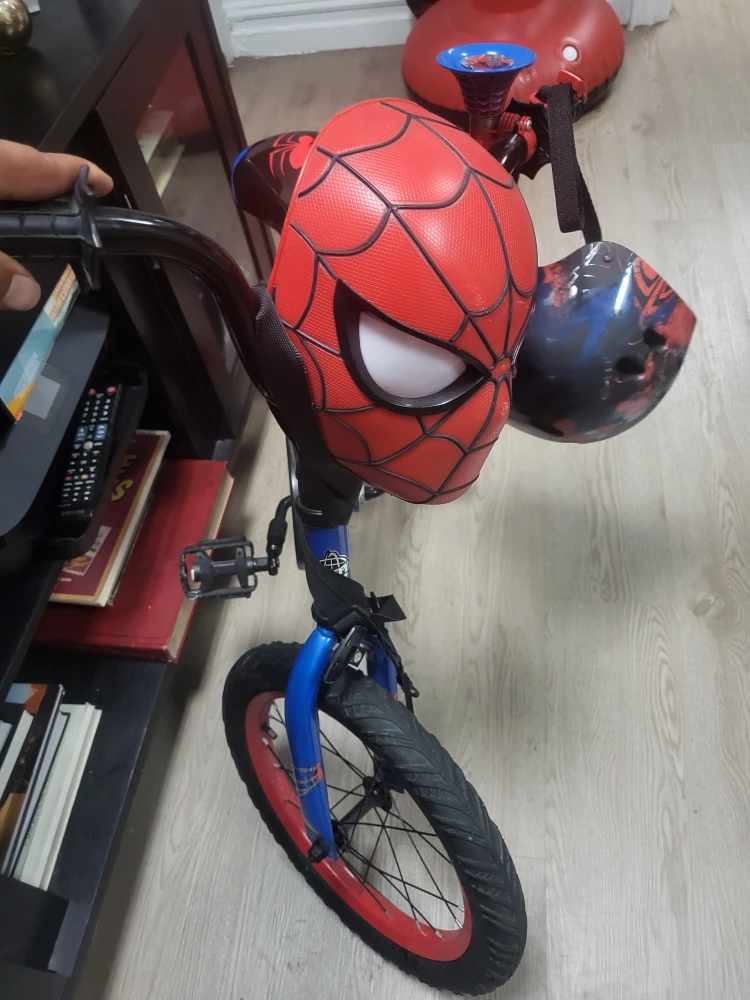 Spider-Man Kids' Bike with Helmet - photo 2