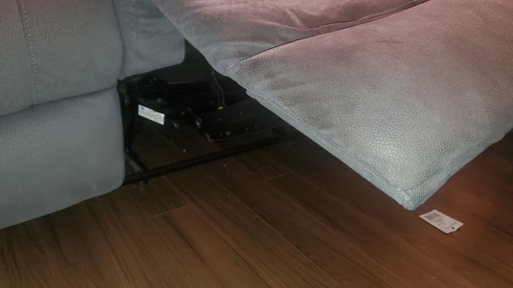 3-Seat Reclining Sofa - Grey image indicator(6)