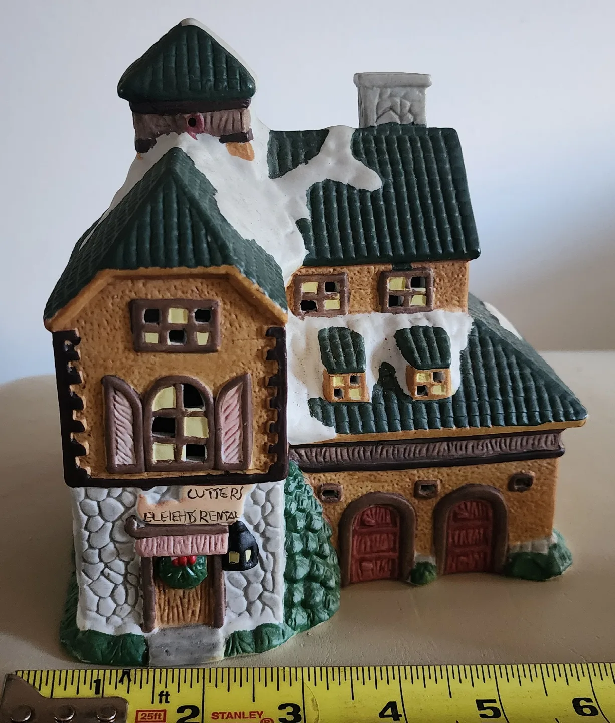 Ceramic Christmas Village House image indicator(2)