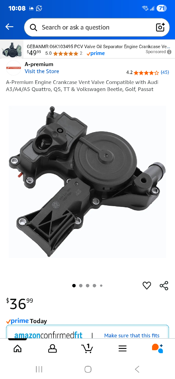 A-Premium Engine Crankcase Vent Valve
