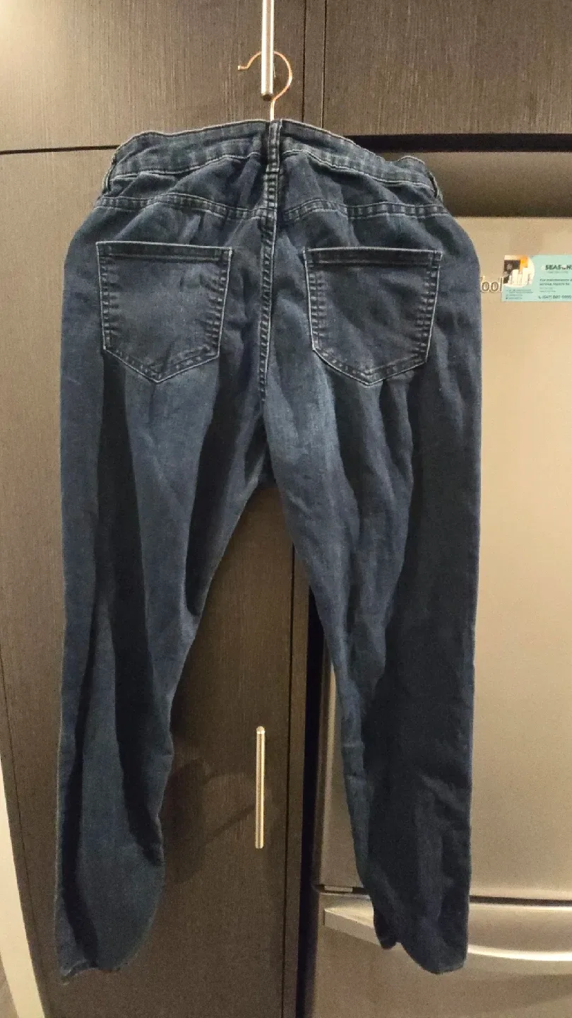 H&M Dark Blue Jeans - Size 10 image indicator(2)