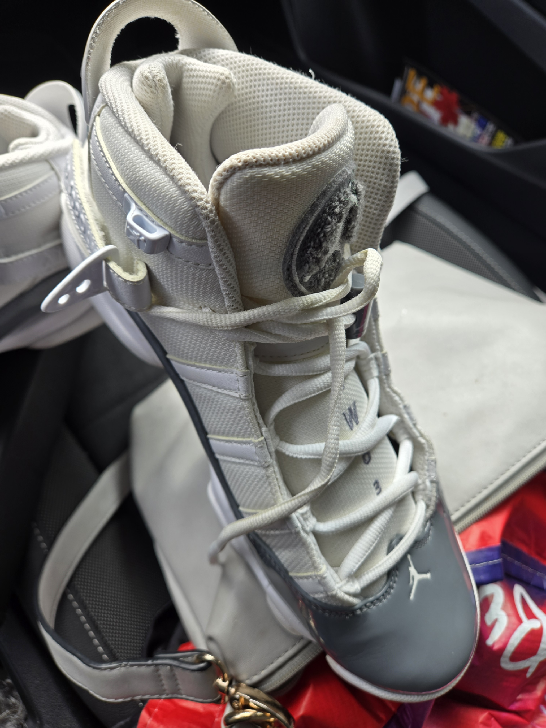 Air Jordan 6 Rings - White/Grey - photo 2