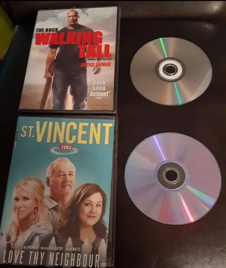 Walking Tall & St. Vincent DVDs image indicator(2)