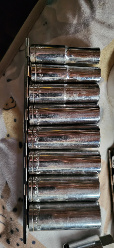 Mastercraft Deep Socket Set - SAE