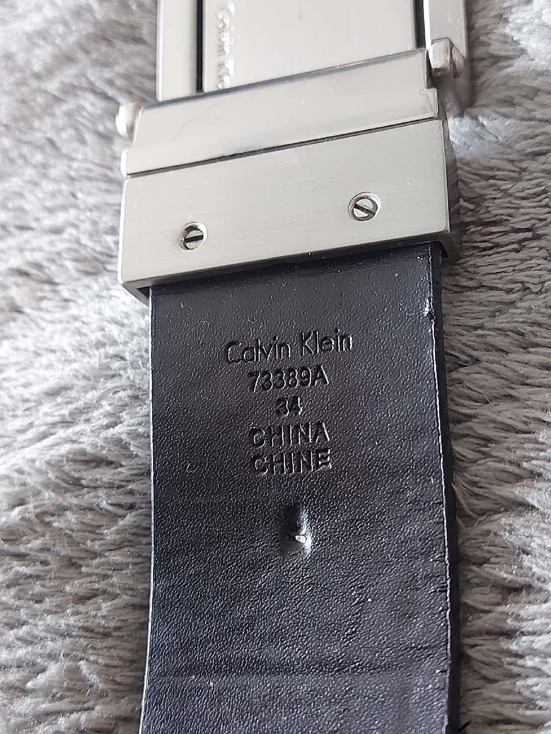 ***MEN'S "CALVIN KLEIN" BELT*** - photo 4