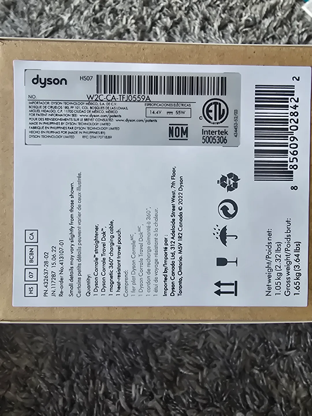 Dyson Corrale Hair Straightener - Like New! image indicator(2)