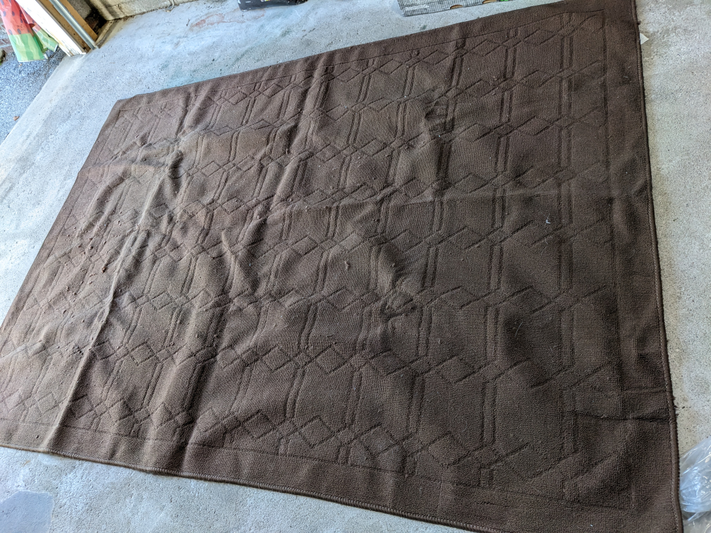 Brown Patterned Area Rug - photo 2