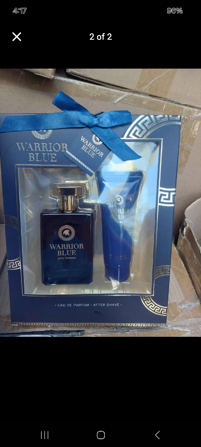 Men's Gift Sets: Bross, Warrior Blue, Black Intense