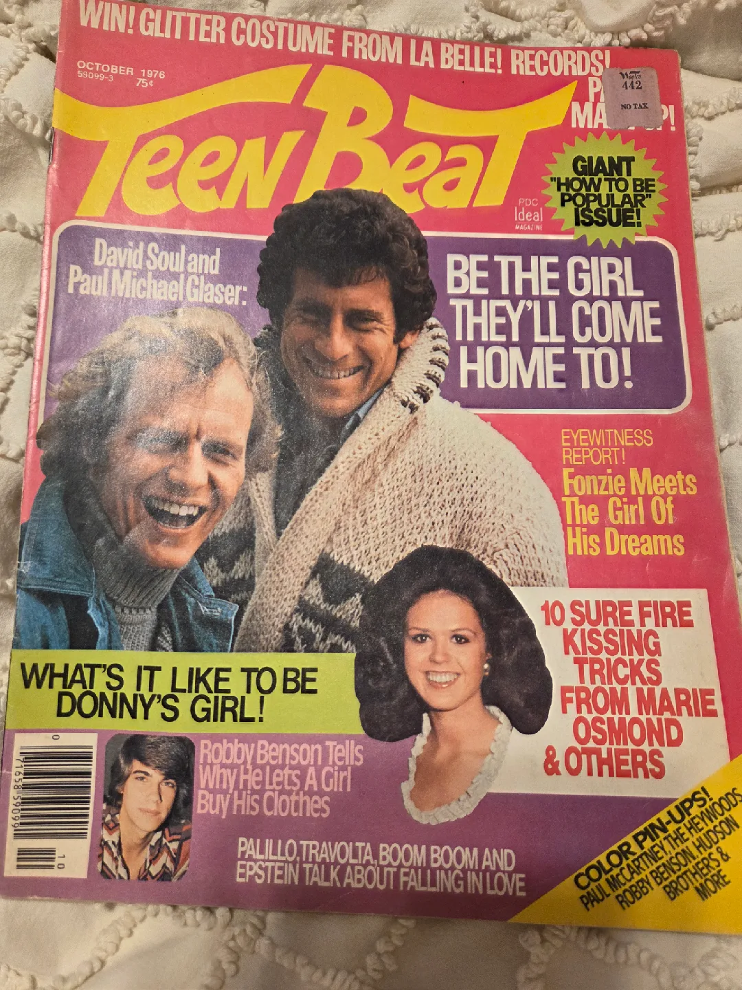 Teen Beat Magazine Lot - Vintage 1976 image indicator(4)