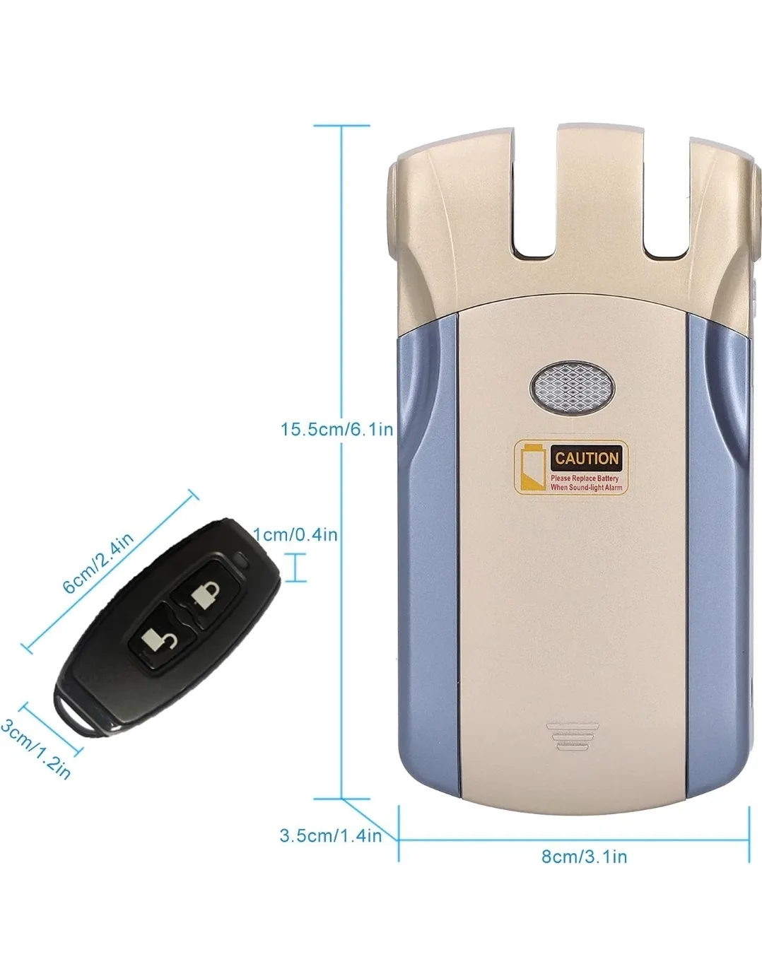 🆕️WAFU 019 Remote Control Lock Kit image indicator(2)