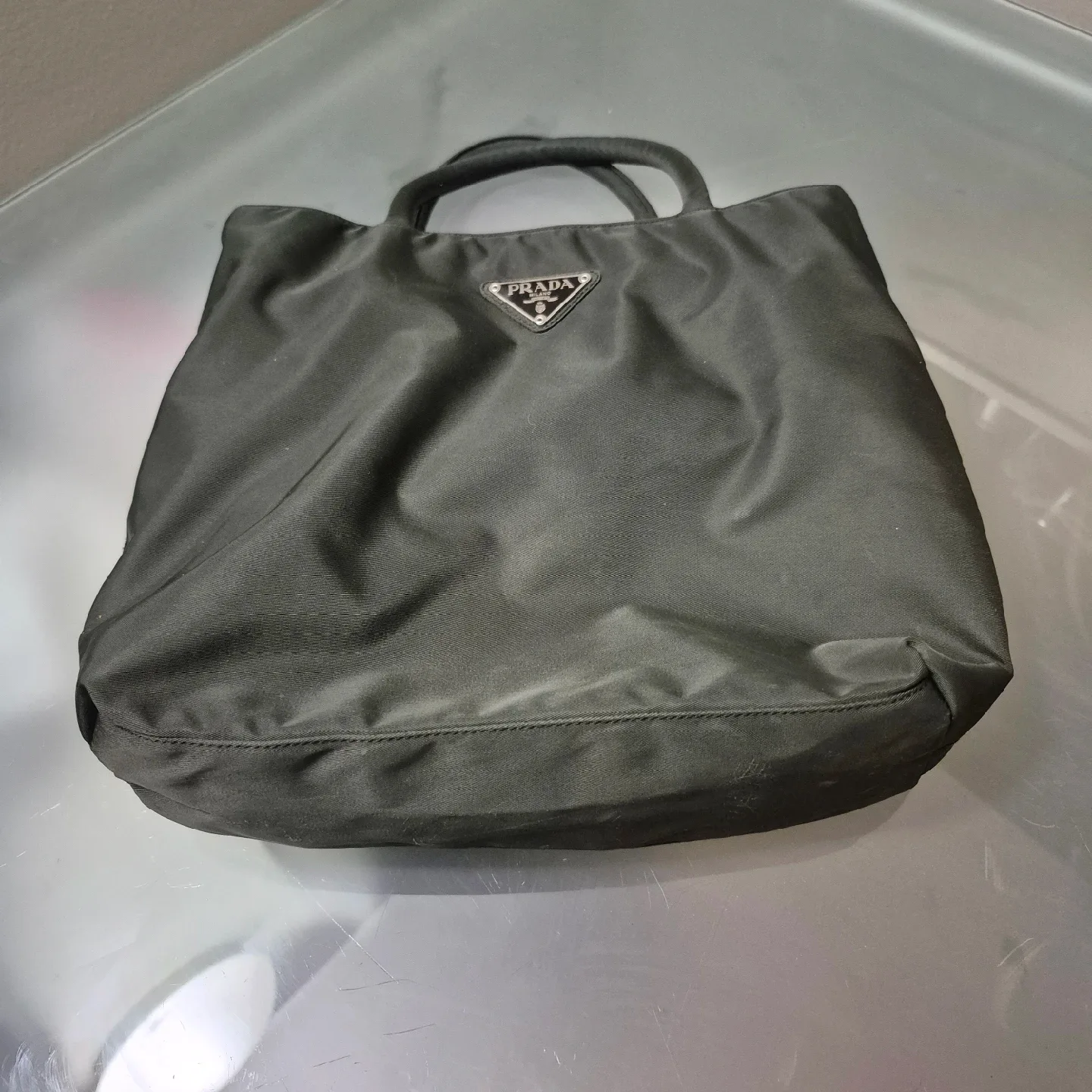 Prada Nylon Tote Bag image indicator(3)