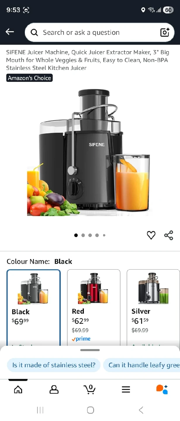 Juicer Machine - NEW in Box!