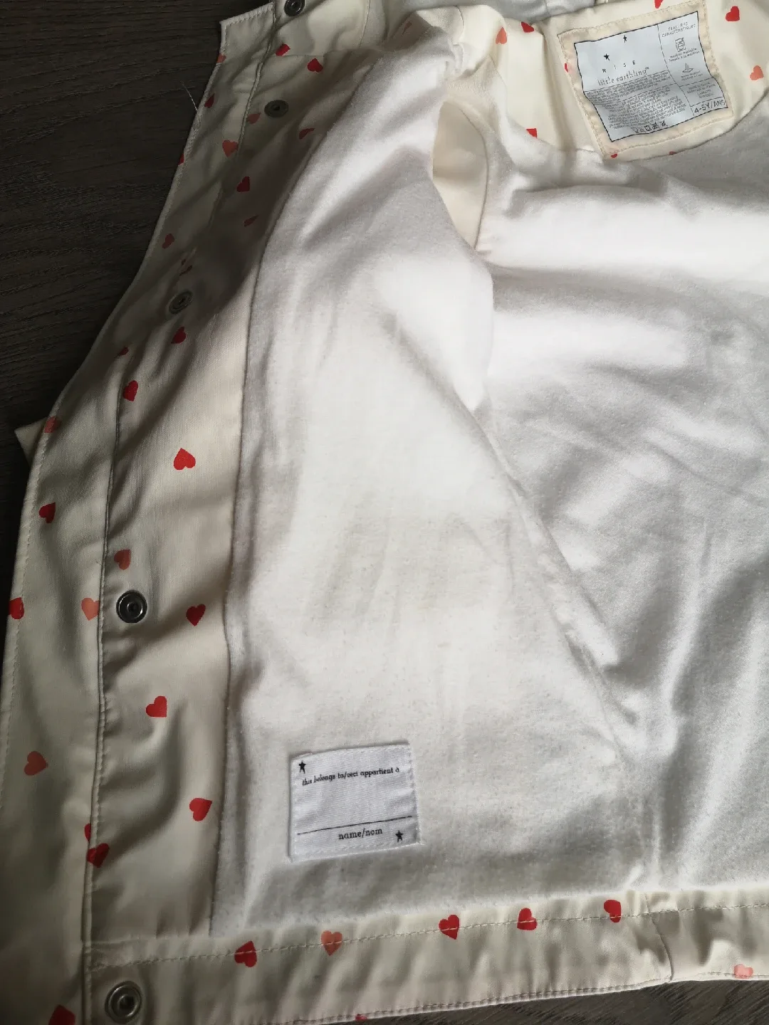 Rise Little Earthling Raincoat - Size 4-5 Years image indicator(5)