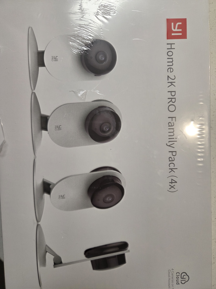 New YI Home 2K PRO Family Pack (4x) Camera