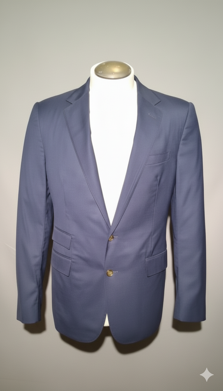 Ralph Lauren Purple Label Wool Serge Blazer - Size 40R