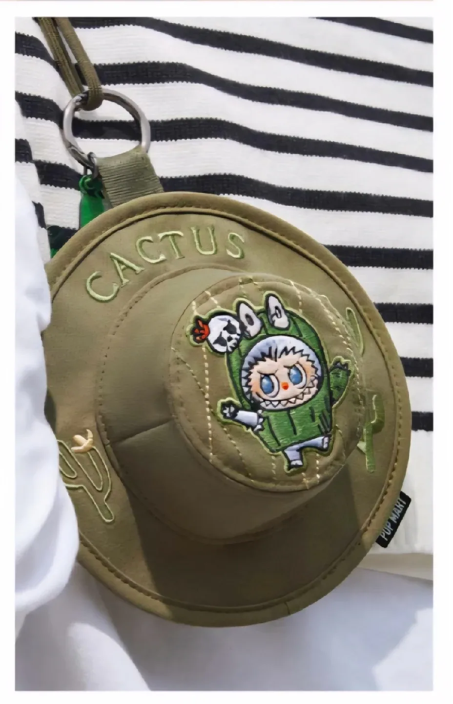 Labubu Pop Mart Fall in Wild Mini Bucket Hat Bag Blind Box image indicator(2)