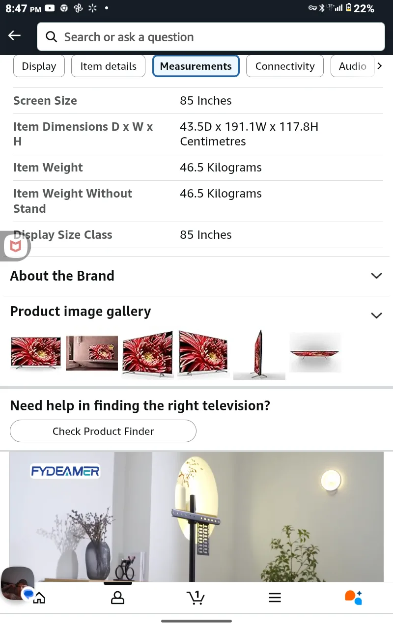 Sony XBR-85X850G 85-Inch 4K Ultra HD LED TV image indicator(4)