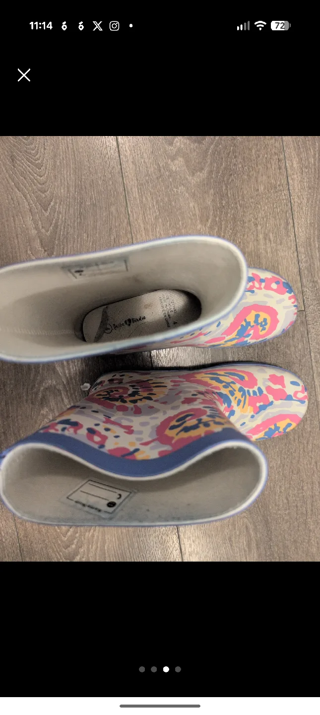 Bella & Birdie Rain Boots - Size 4 image indicator(2)