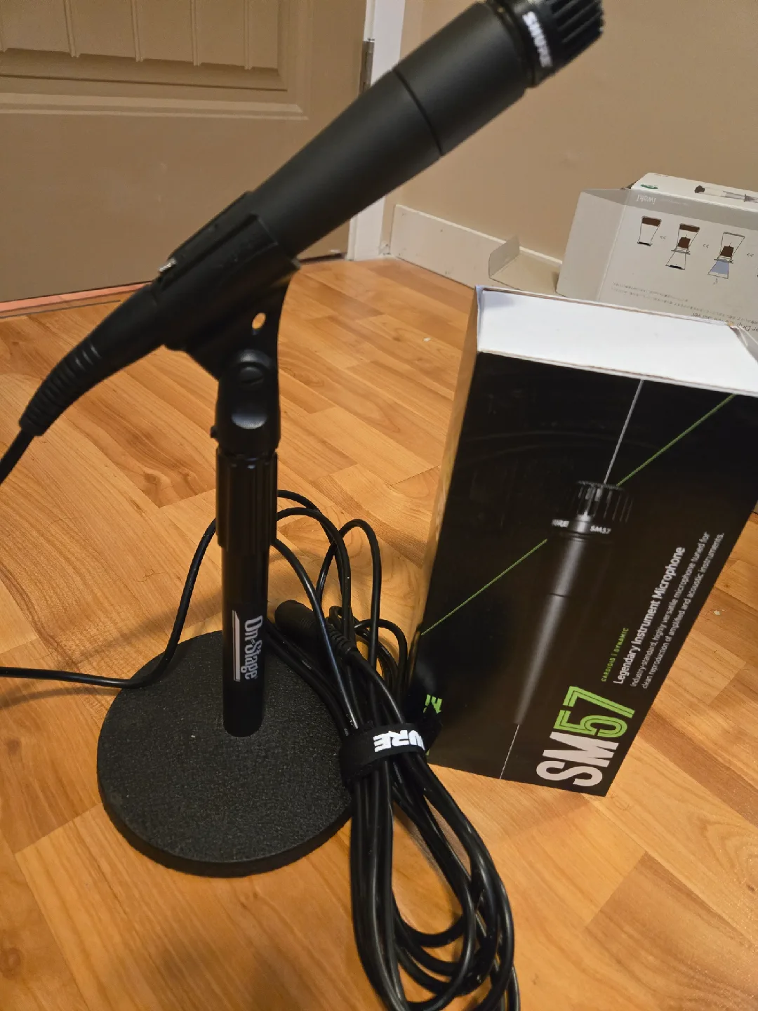 Shure SM57 Instrument Microphone with Stand