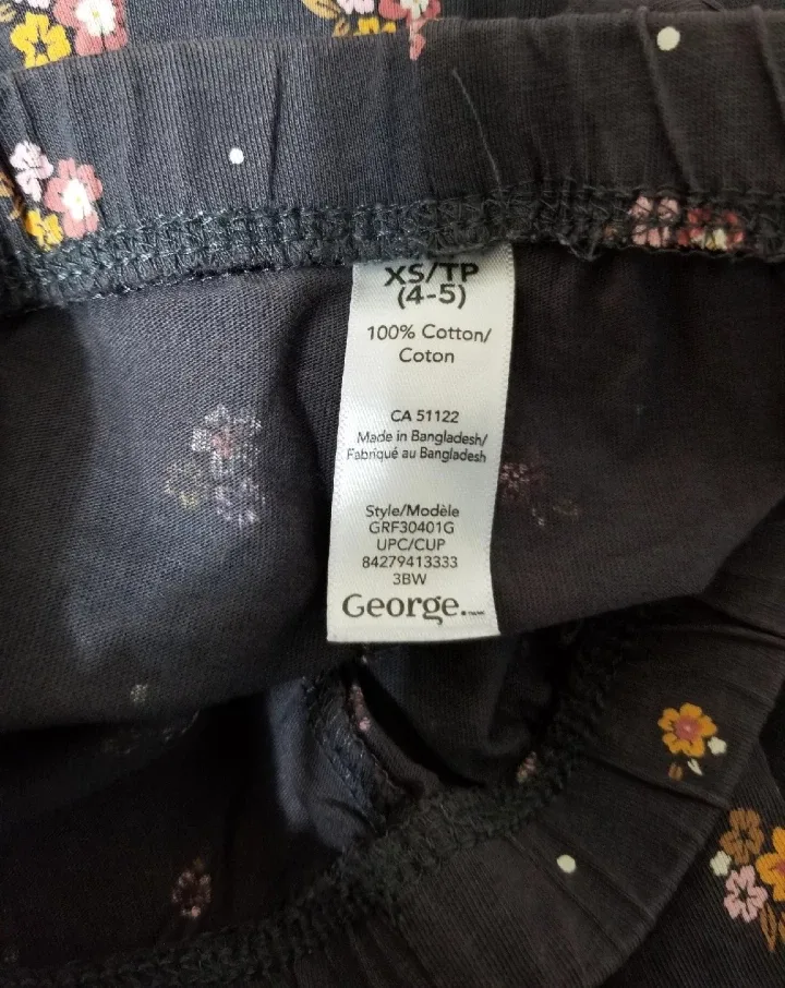 George Unicorn Pajama Set - Size XS (4-5) image indicator(6)