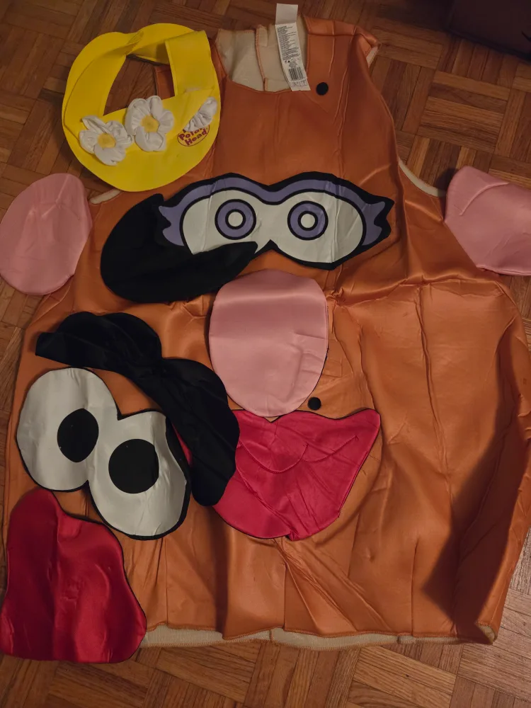 🥕🥕🥕🥕Mr. Potato Head Adult Costume XL (42-46) image indicator(6)