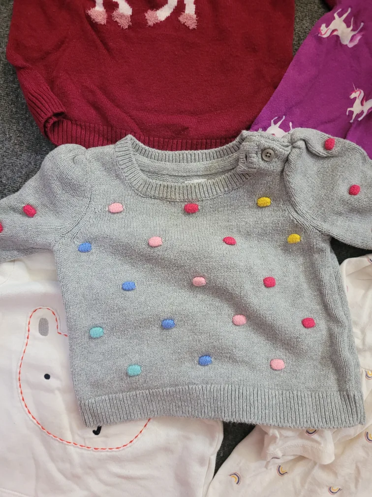 Baby Girl Clothes Bundle - Gap, Old Navy - Size 6-12 Months image indicator(6)