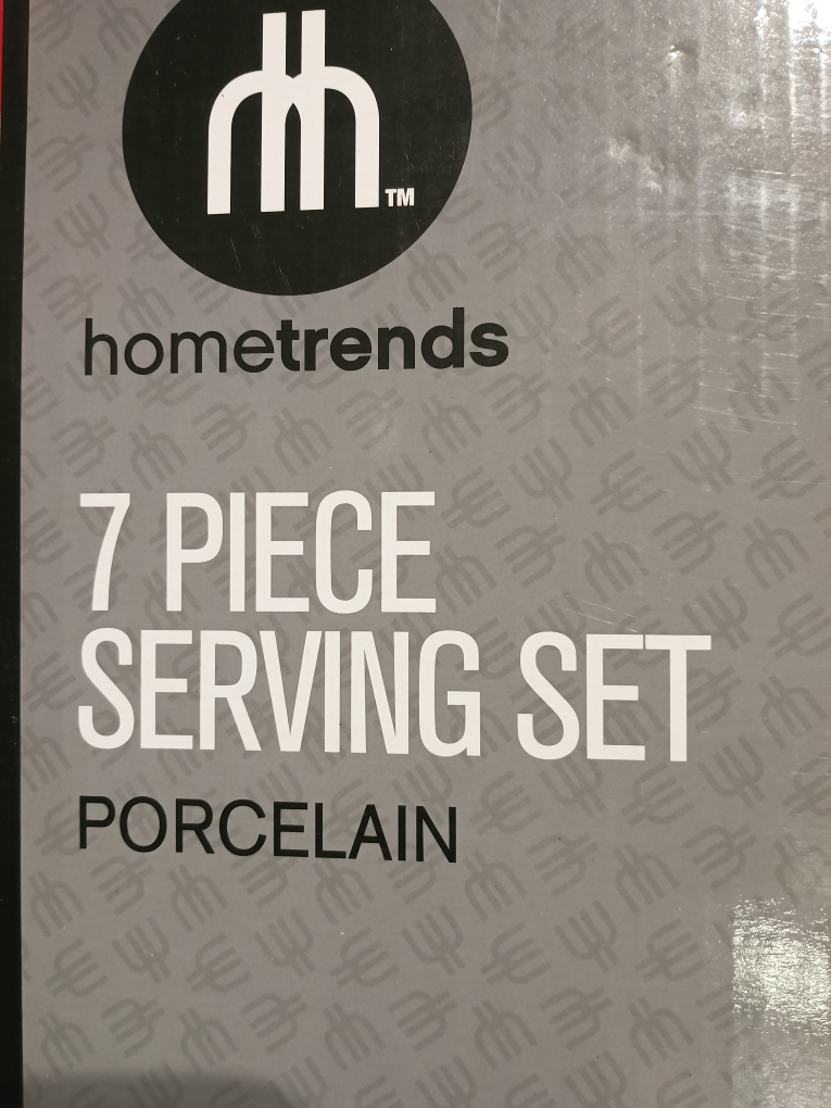 Home Trends 7 Piece Porcelain Serving Set - photo 3