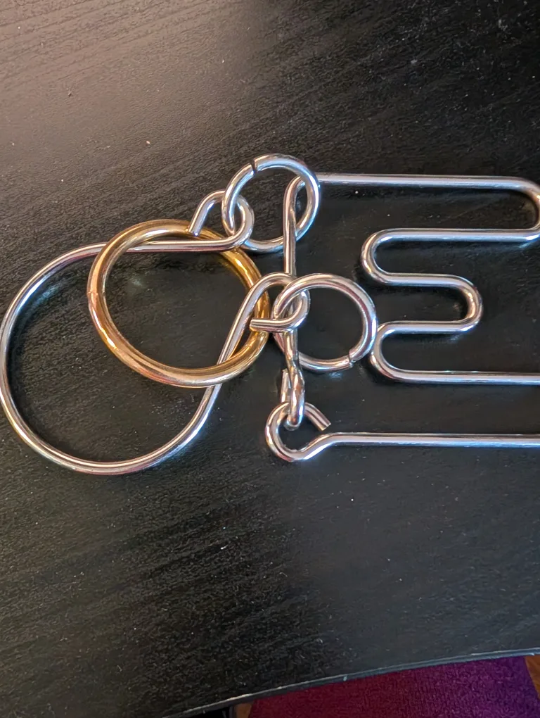 Silent E Metal Wire Puzzle🧡 image indicator(3)