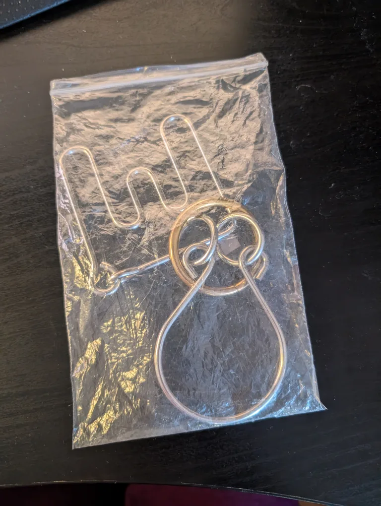 Silent E Metal Wire Puzzle🧡 image indicator(4)