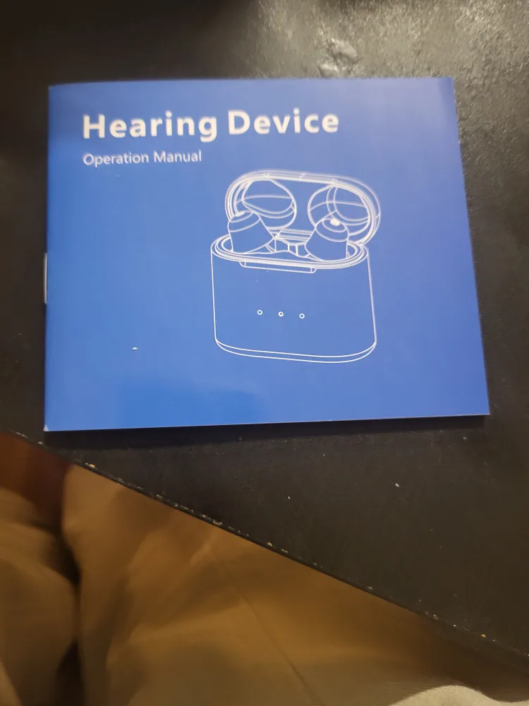 Hearing Device with Charger & Manual image indicator(3)