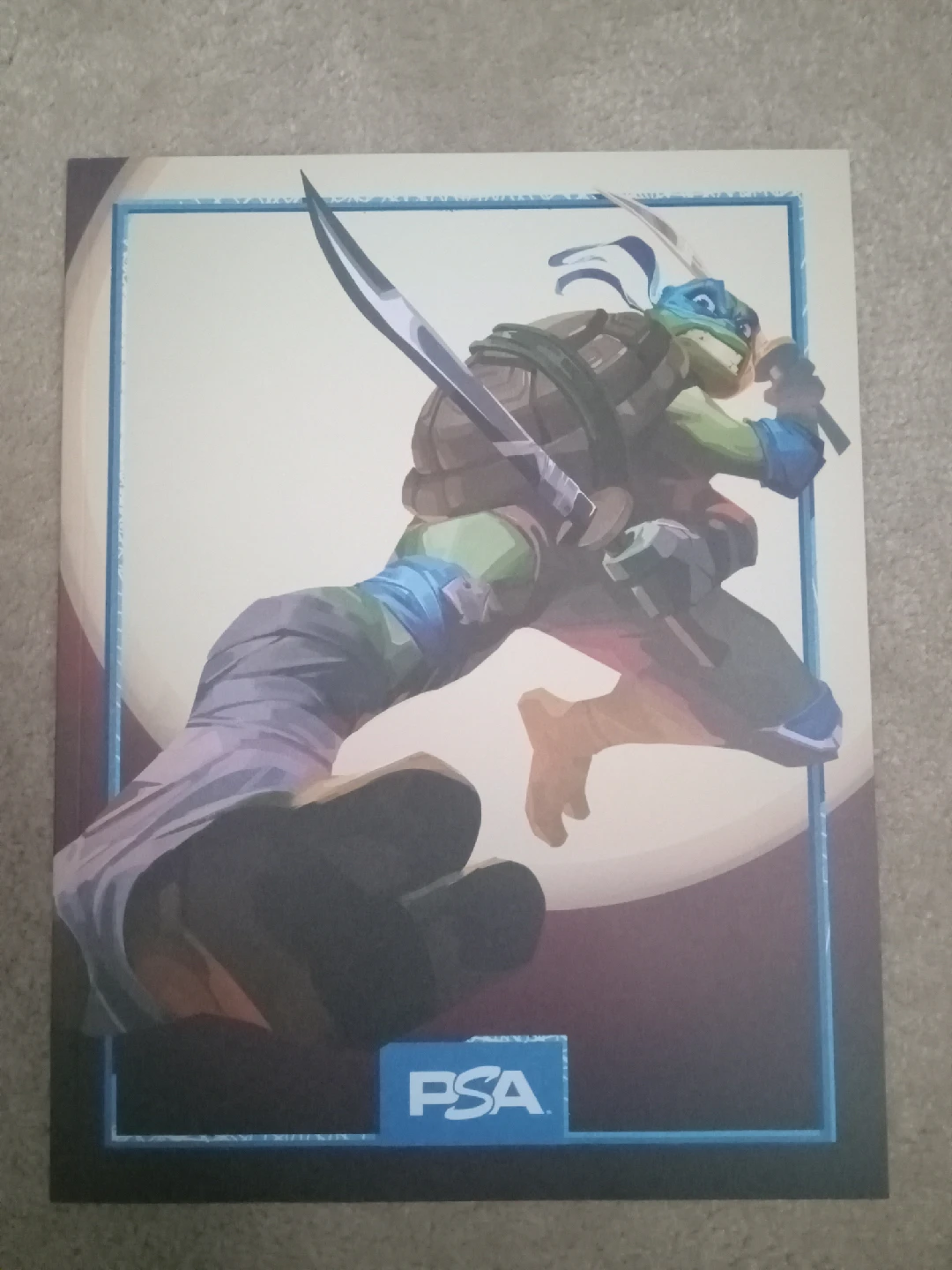 PSA Collectors Edition Magazine- TMNT Leonardo Cover Variant