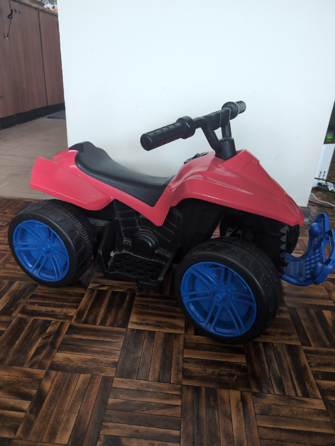 Kids Ride-On ATV - Red & Blue - Very Good Condition