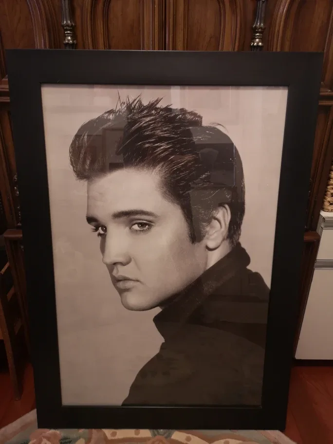 Elvis large framed art thumbnail