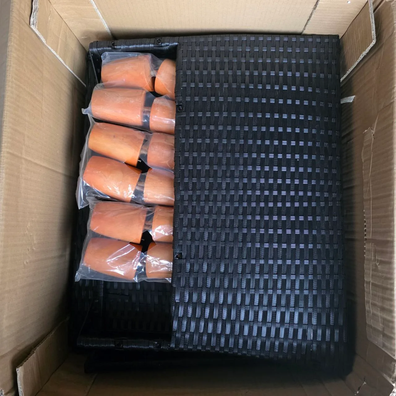 3PCS Patio Furniture Set White image indicator(3)