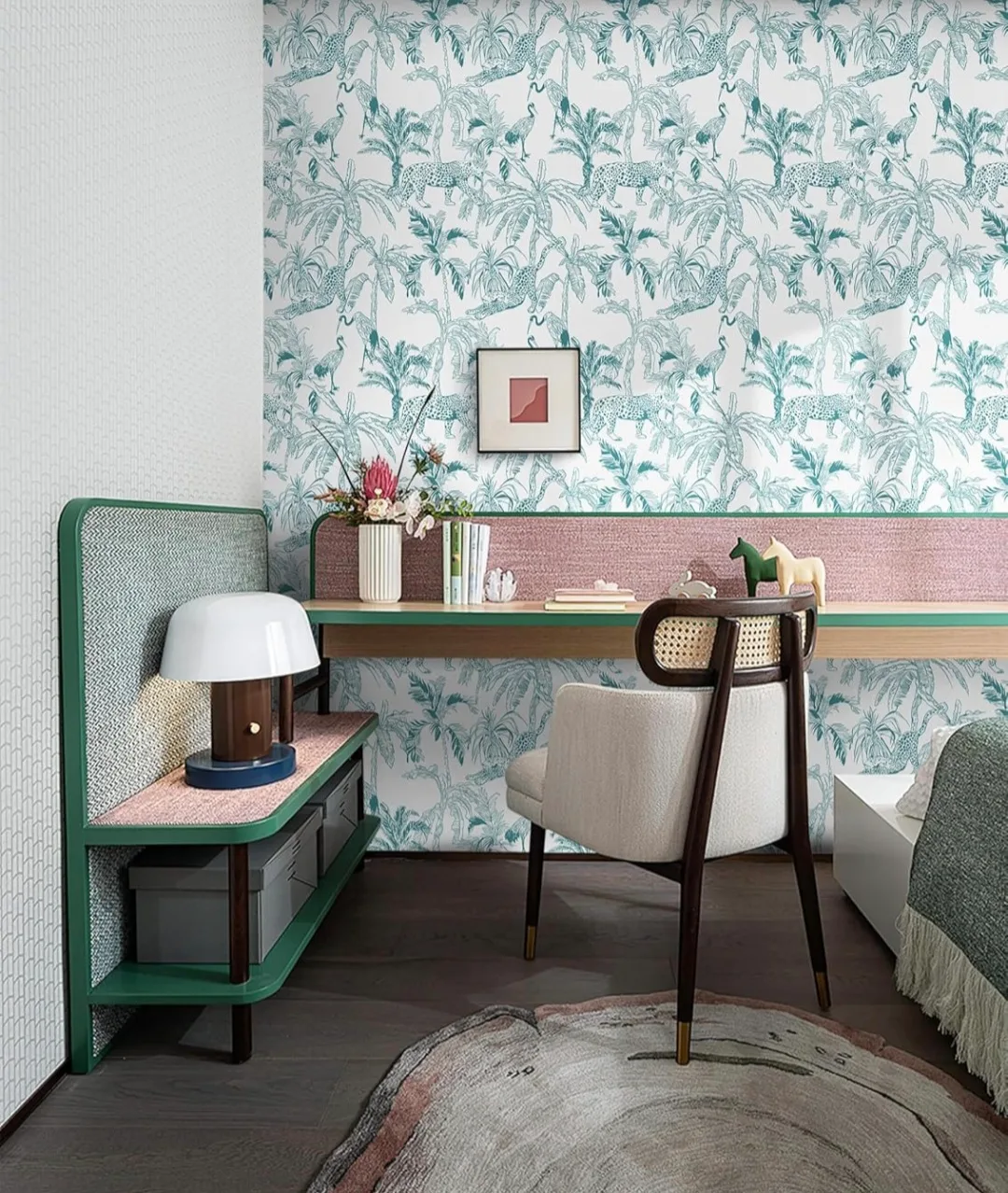 Jungle Animal Peel & Stick Wallpaper Set of 2 Rolls image indicator(7)