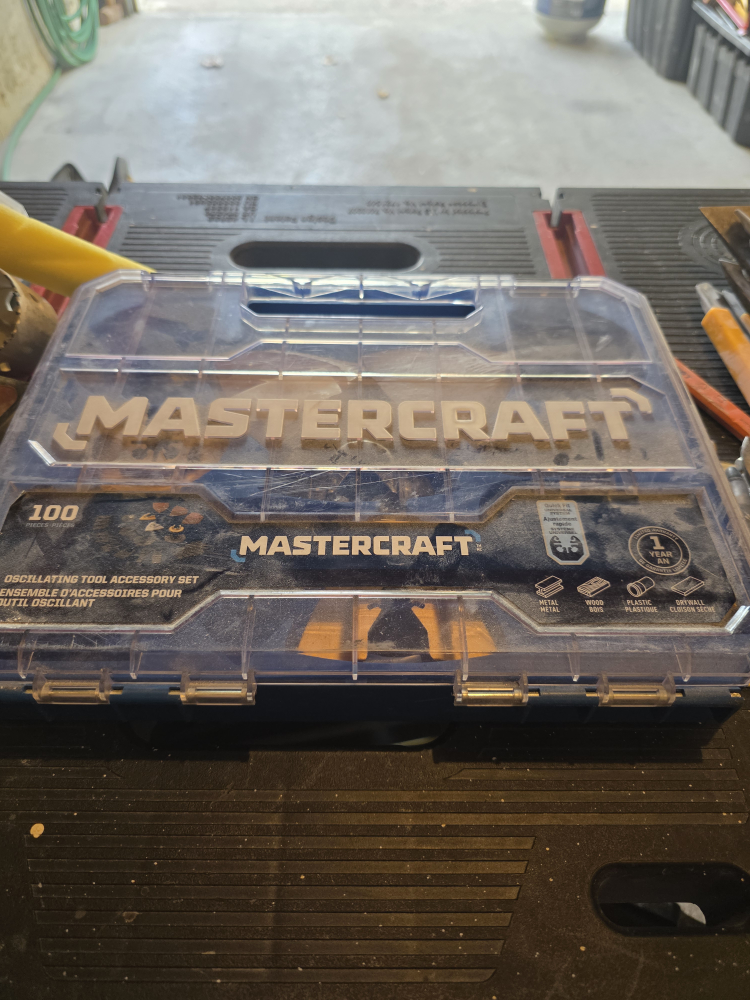 Mastercraft 20-Piece Oscillating Tool Accessory Set