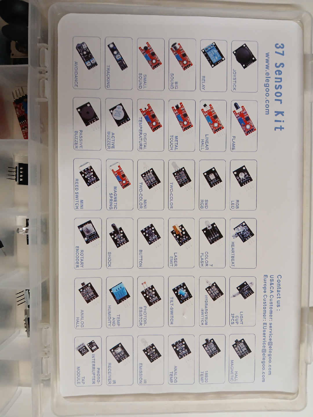 Elegoo 37 Sensor Kit for UNO - photo 3