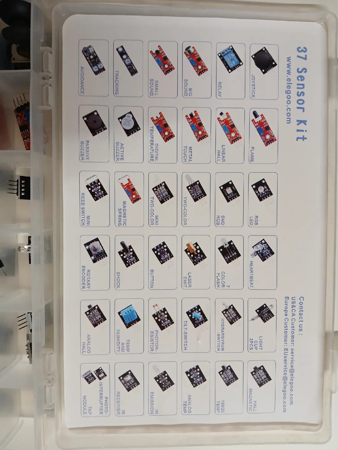 Elegoo 37 Sensor Kit for UNO image indicator(3)