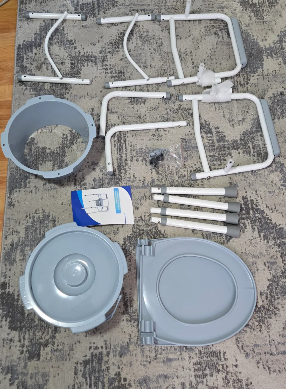 Commode Chair - Grey image indicator(2)