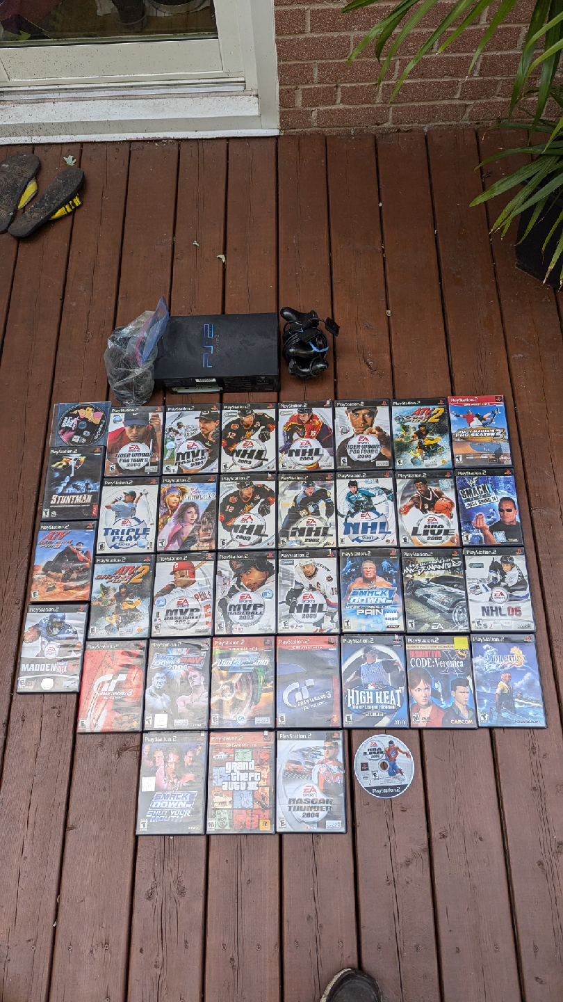PlayStation 2 (PS2) Console & Games Bundle - photo 4